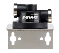 Everpure QL1 Single Water Filter Head Assembly with Mounting Bracket
