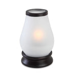 Thumbnail image #1 for Sterno Industrial Chic 85414 Frosted Glass Chimney Globe, 6-1/2"H x 4-1/8" Diameter