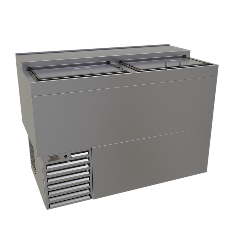Product image #1 for Glastender 48-Inch Stainless Steel Underbar Glass Froster with 2 Sliding Doors