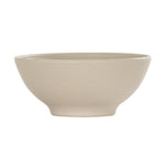 Thumbnail image #1 for Cal-Mil Charlotte 24111-7-125 Round Melamine Bowl, 30 oz., 7" Diameter x 3"H, Taupe Case of 6