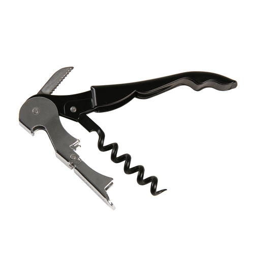Product image #2 for Mercer Culinary Waiter's Corkscrew with Double Lever Hinge and Serrated Knife
