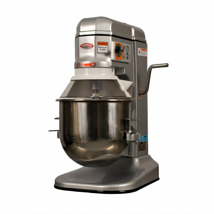 Product image #1 for BakeMax 12 Qt Countertop Gear-Driven Planetary Mixer, 3-Speed, 110V