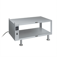 Hatco Glo-Ray 2-Go 2-Tier Heated Holding Shelves, 39 x 20 Inches, Touchscreen Controls, Stainless Steel