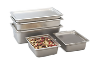 Vollrath Super Pan Full-Size Solid Stainless Steel Transport Pan, 1-1/4 Inch Deep