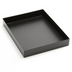 Thumbnail image #1 for Twilight Rectangular Metal Market Tray, 15 x 12 x 2 Inches, Black