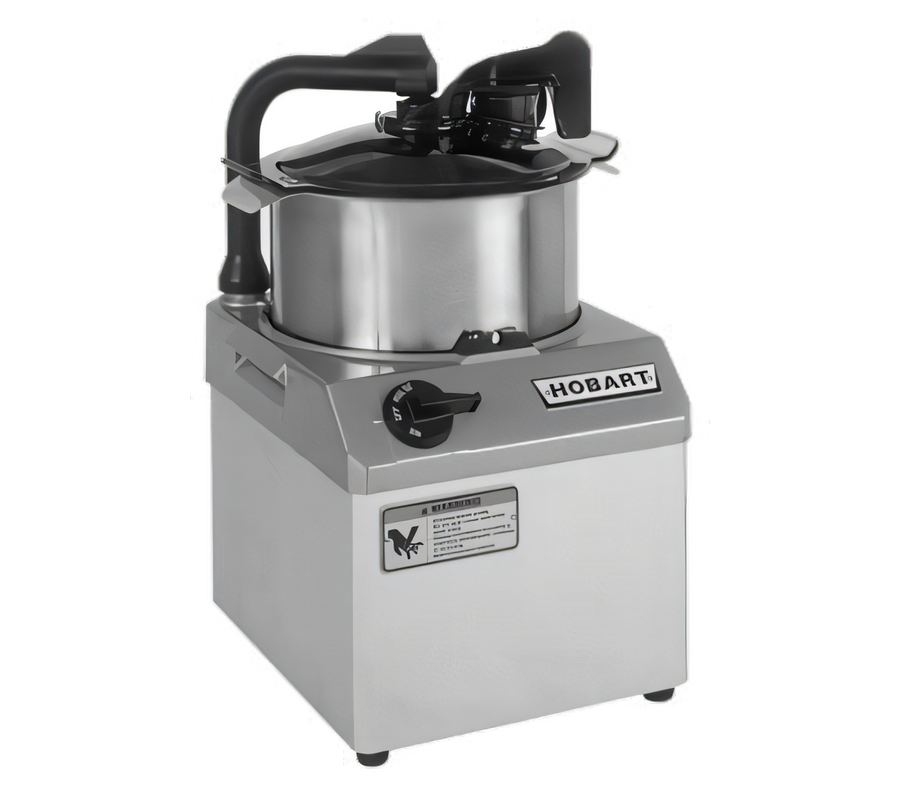 Product image #1 for Hobart HCM61-1 Bowl-Style Commercial Food Processor with 6 Qt Stainless Steel Bowl, 1-1/2 HP, 120V