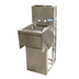 Thumbnail image #1 for BK Resources 15-Inch Underbar Dump Sink with 1 Compartment, 4-Inch Backsplash and Included Accessory Package