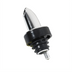 Thumbnail image #1 for Winco Classic Chrome Fast-Flow Liquor Pourer with Black Collar