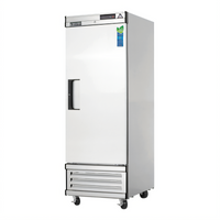 Everest Refrigeration EBF1 One-Section Reach-In Freezer, 21 Cu. Ft., Bottom-Mounted Self-Contained Refrigeration, Solid Door