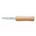 Thumbnail image #1 for Winco Boston Style Oyster/Clam Knife with 2-7/8-Inch Stainless Steel Blade and Wooden Handle