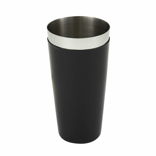 Product image #1 for Winco 28 oz Stainless Steel Bar Shaker with Black Plastic Coating, Shaker Only