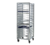 Thumbnail image #1 for New Age Universal Mobile Stepped-Angle Pan Rack, 20-Pair, 3-Inch Spacing