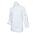 Thumbnail image #1 for Mercer Culinary Millennia Women's 8-Button Long Sleeve Chef Jacket, White, Large