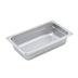 Thumbnail image #1 for Winco 1/4 Size 24-Gauge Anti-Jamming Solid Stainless Steel Steam Table Pan, 2-1/2 Inch Deep