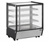 Thumbnail image #1 for Omcan 28-Inch Countertop Square Glass Refrigerated Display Case, 5.12 Cu. Ft., Bottom-Mounted Self-Contained