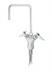 Thumbnail image #1 for Krowne Diamond Series Deck-Mount Single-Hole Manual Faucet with 8 1/2-Inch Double Bend Spout