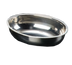 Thumbnail image #1 for American Metalcraft Oval Stainless Steel Sauce Cup, 2-1/2 oz.