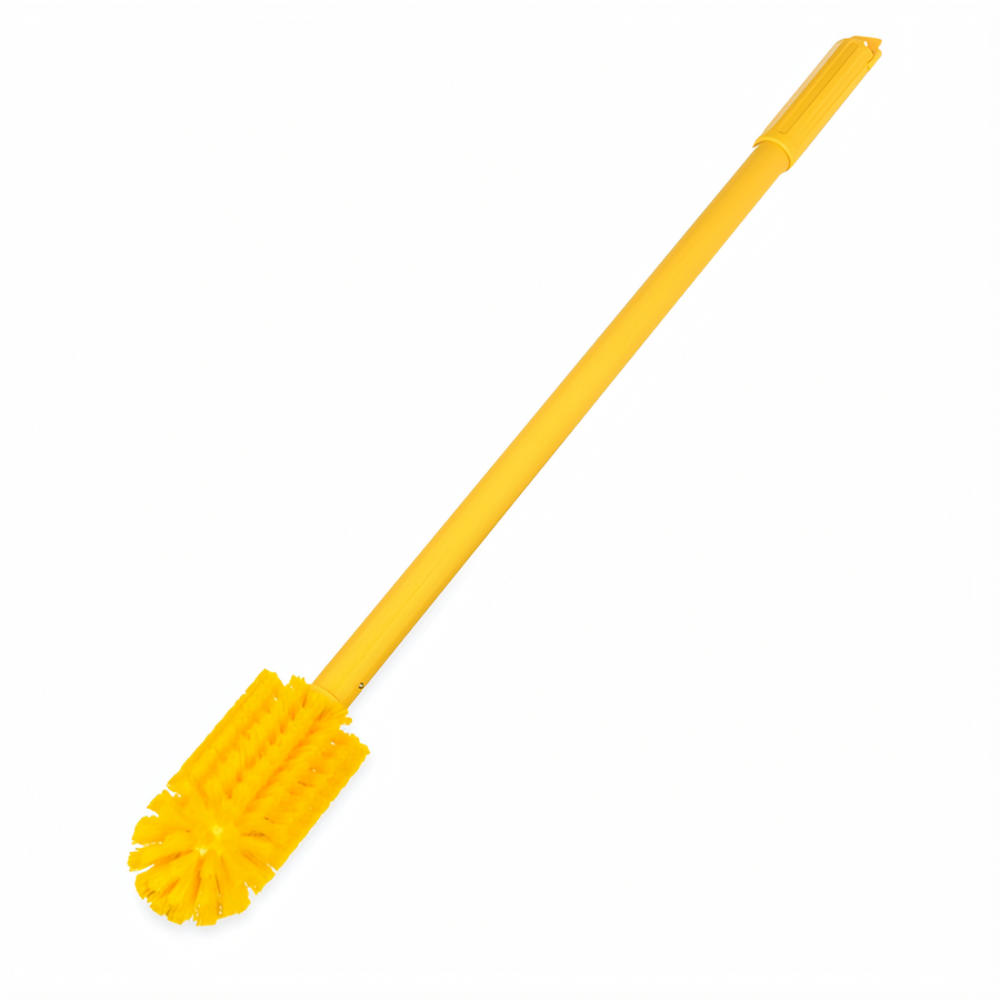 Product image #1 for Sparta Multi-Purpose Valve & Fitting Brush, 30-Inch Handle, 3-Inch Round Head, Yellow