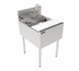 Thumbnail image #1 for Perlick Top Shelf 20-Inch Wide Stainless Steel Underbar Prep Sink with Single Bowl, Cutting Board, Glass Rinser and Tool Well