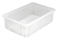 Quantum Dividable Grid Food Storage Container, Clear, 16-1/2 x 10-7/8 x 5 Inches