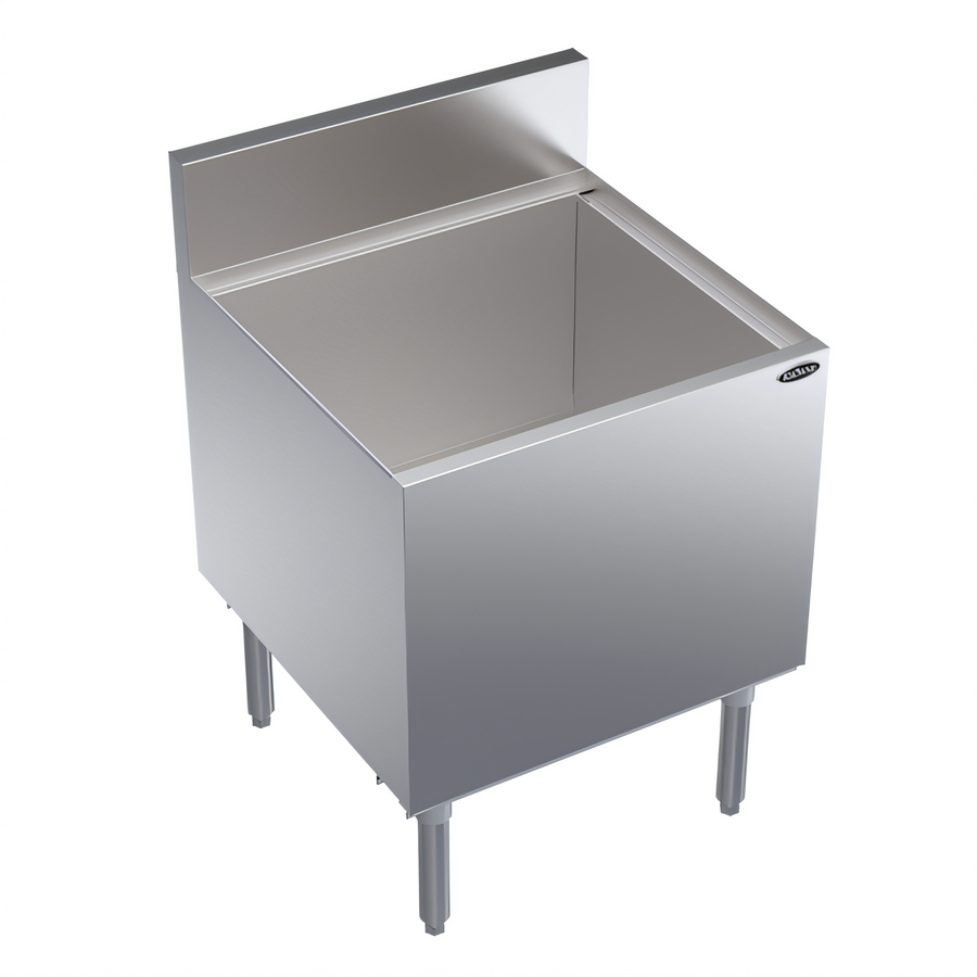 Product image #1 for Krowne Royal Series 24 x 24-Inch Underbar Ice Bin/Cocktail Unit with 10-Circuit Cold Plate, 121-Lb Capacity