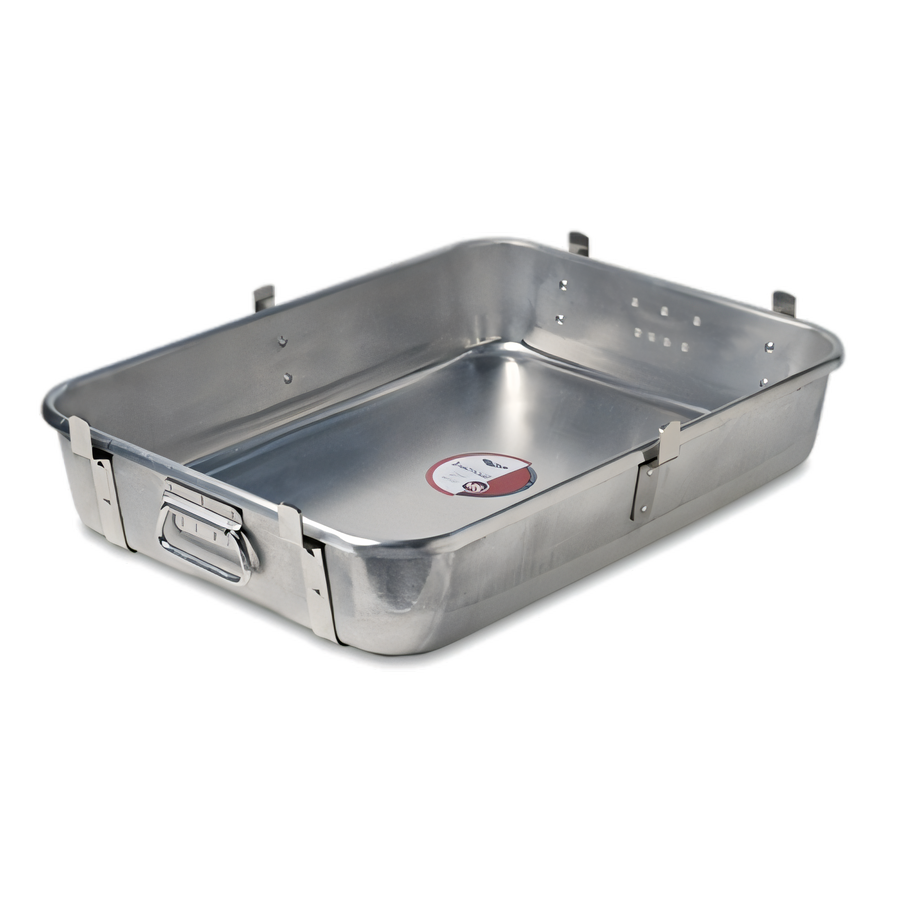 Product image #1 for Wear-Ever Heavy-Duty Aluminum Roasting Pan Bottom with Straps, 29.5 Qt