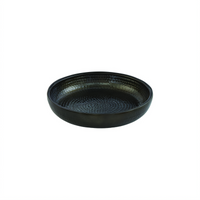 American Metalcraft 12-Inch Black Hammered Aluminum Double-Wall Seafood Tray, 80 oz.