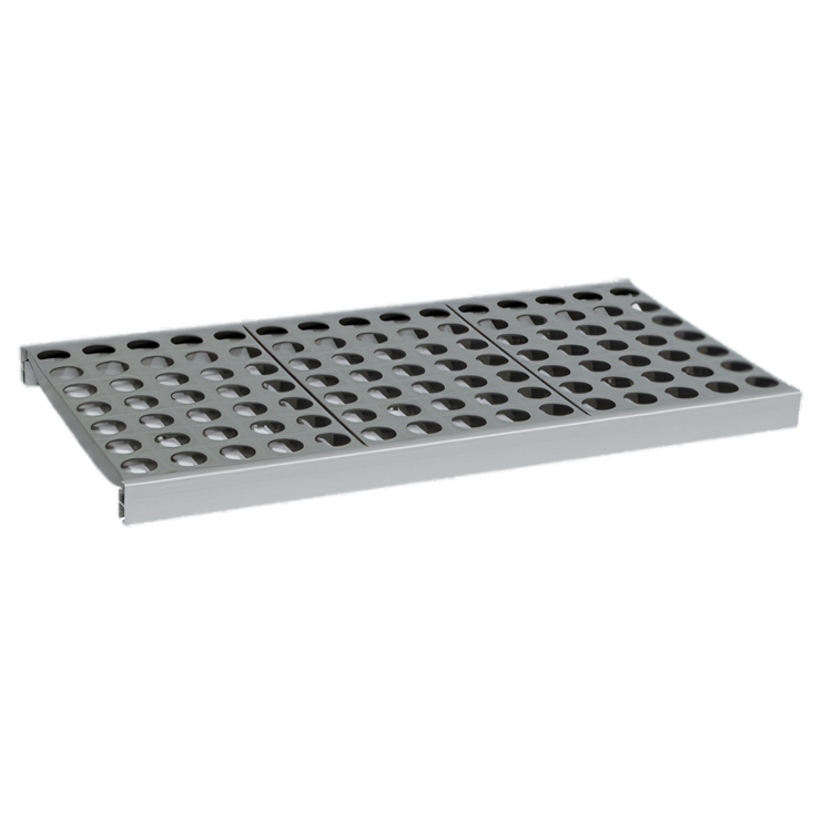 Product image #1 for Fermostock 31" x 18" Horizontal Vented Modular Shelf with Removable Polymer Inserts