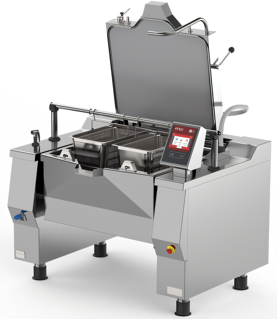 Product image #1 for Betterpan UDBRE048ACV1 48 Gallon Electric Tilting Skillet Pressure Braising Pan