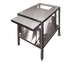 Thumbnail image #1 for Cleveland Range UNISTAND25 Open-Type Stainless Steel Equipment Stand for SteamChef 3 & 6, 25-Inch High