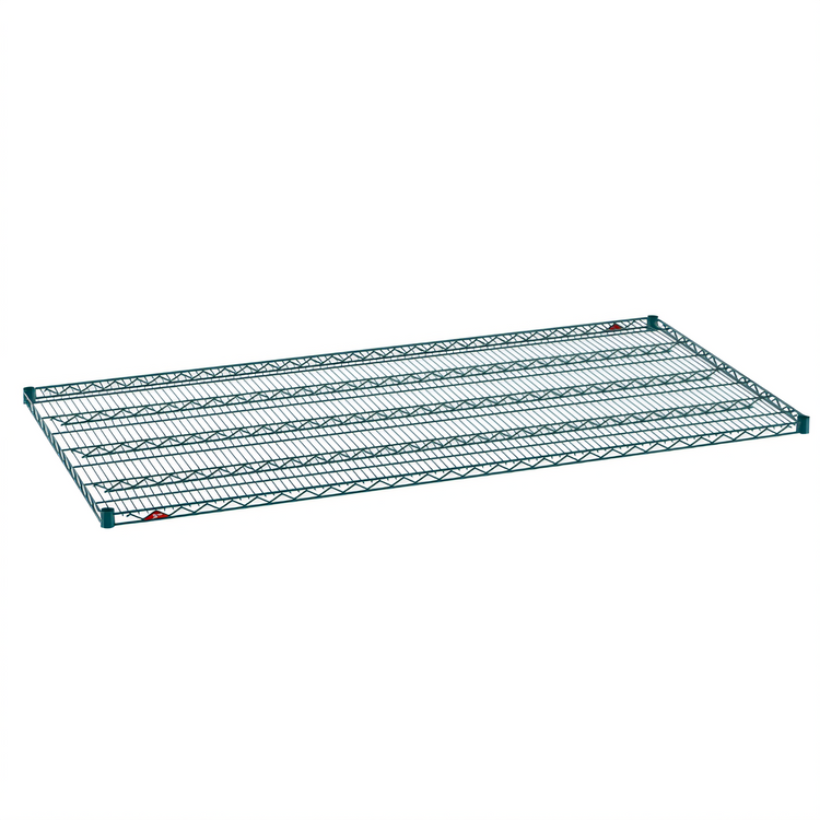 Product image #1 for Metro Super Erecta Super Wide Wire Shelf, 72 x 36 Inches, Metroseal Green Epoxy-Coated with Microban