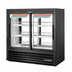 Thumbnail image #1 for True 48-Inch Wide Pass-Thru 2-Section Glass Door Merchandiser Refrigerator