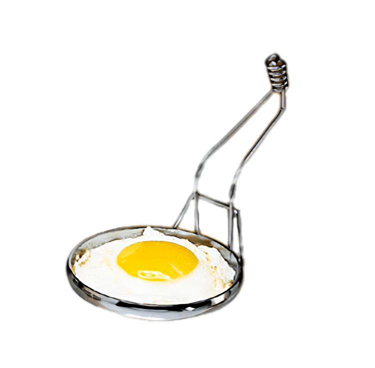 Product image #1 for American Metalcraft 4-Inch Chrome Plated Coil-Handle Egg Ring