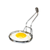 Thumbnail image #1 for American Metalcraft 4-Inch Chrome Plated Coil-Handle Egg Ring