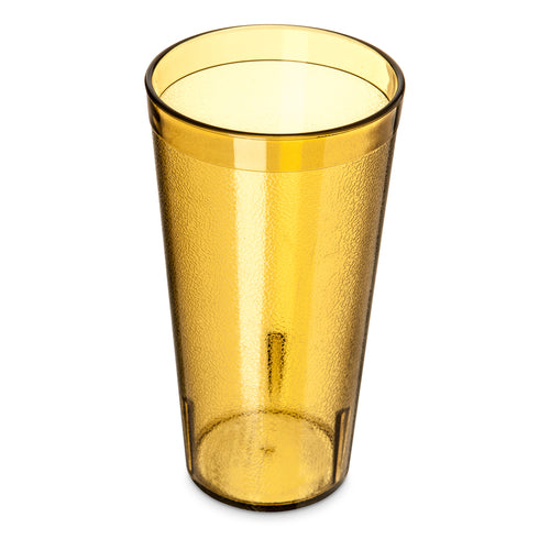 Product image #1 for Carlisle Stackable 20 oz Amber SAN Plastic Tumbler