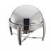 Thumbnail image #1 for Winco Virtuoso 6 Qt. Round Roll-Top Stackable Chafer