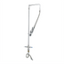 Thumbnail image #1 for T&S Brass EasyInstall Single-Hole Deck Mount Pre-Rinse Unit with 12-Inch Swivel Arm and 0.65 GPM Spray Valve