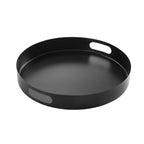 Thumbnail image #1 for American Metalcraft STB14 Round Black Serving Tray, 14-5/8-Inch Diameter Case of 6