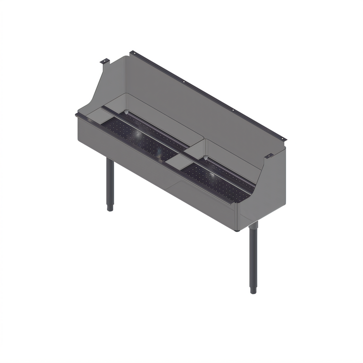 Product image #1 for John Boos 48-Inch x 15-Inch Dish Table Dump Sink with Landing