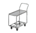 Thumbnail image #2 for Channel Chrome-Plated Wire Deck Stocking/Marking Truck with 5-Inch Swivel Casters