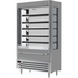 Thumbnail image #1 for Beverage-Air Vuemax Slim Open-Air Merchandiser Refrigerator with 5 Shelves, Gray, 47-7/16 Inch Wide