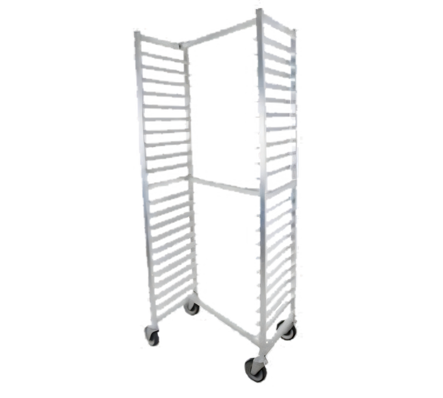 Product image #1 for John Boos Mobile Nesting Aluminum Bun Pan Rack, 20 Pan Capacity, Side Loading