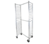 Thumbnail image #1 for John Boos Mobile Nesting Aluminum Bun Pan Rack, 20 Pan Capacity, Side Loading