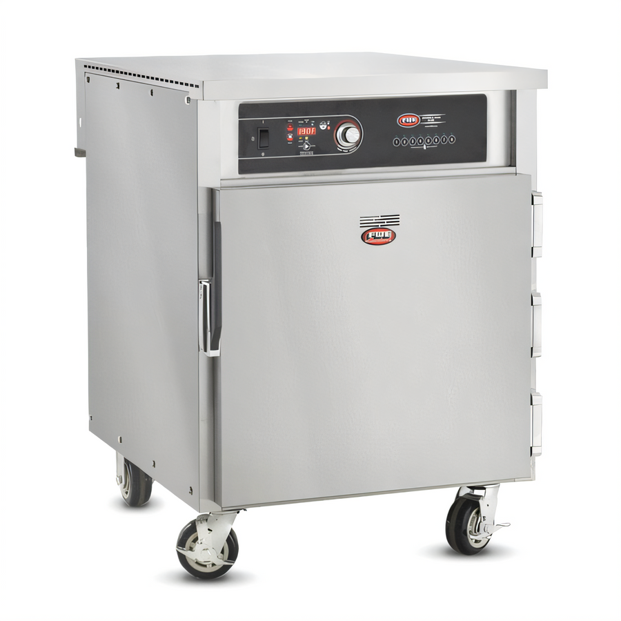 Product image #1 for FWE RH-B-12 Electric Dual-Cycle Rethermalizer-Holding Cabinet, Single Door, 12-Basket Capacity