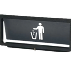 Thumbnail image #1 for Vollrath MT-2 Large Vertical Flush-Mount ABS Trash Receptacle Door with Imprinted Trash Symbol