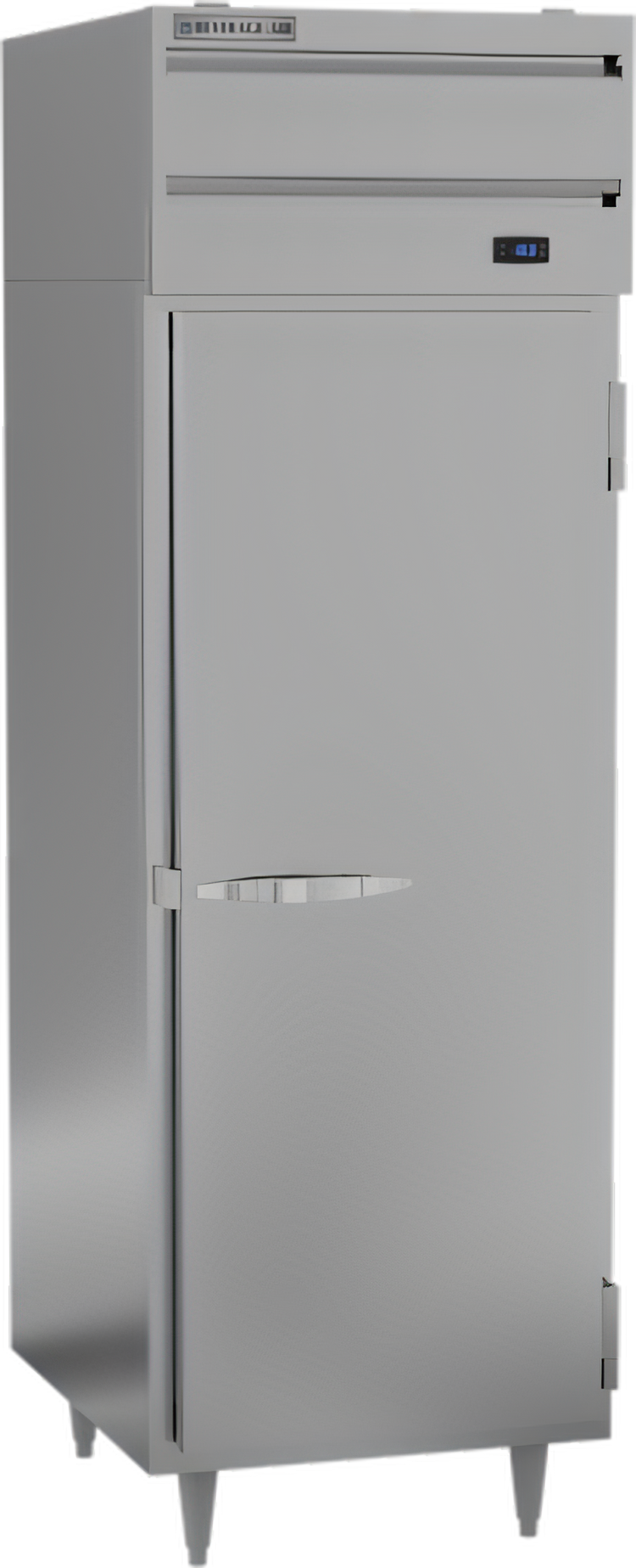 Product image #1 for Beverage Air P Series One-Section Reach-In Freezer, 21.01 Cu. Ft., Solid Lockable Door, Top-Mounted Self-Contained Refrigeration