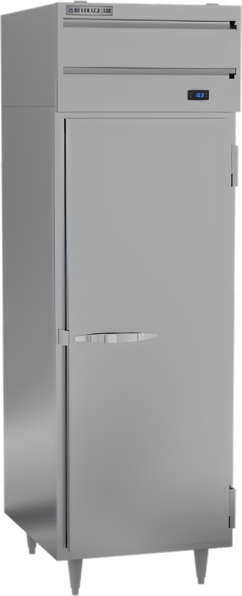Product image #1 for Beverage Air P Series One-Section Reach-In Freezer, 21.01 Cu. Ft., Solid Lockable Door, Top-Mounted Self-Contained Refrigeration