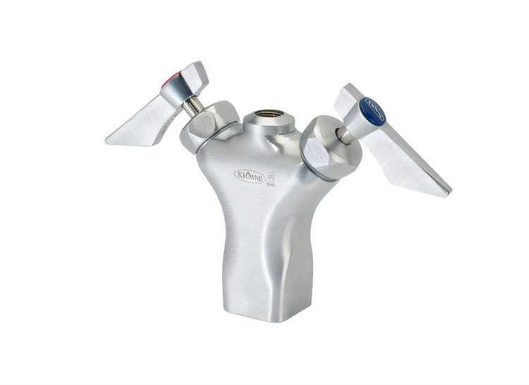 Product image #1 for Krowne Diamond Series Single-Hole Pre-Rinse Base Body, No Spout, Chrome-Plated Brass