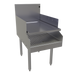 Thumbnail image #1 for Glastender Freestanding Recessed Drainboard with Perforated Shelf, 18