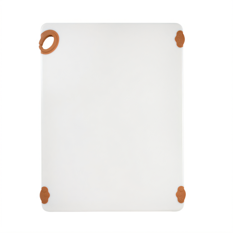 Product image #1 for STATIKBoard 18 x 24 x 1/2 Inch Rectangular Brown Co-Polymer Cutting Board with Built-In Rubberized Hook